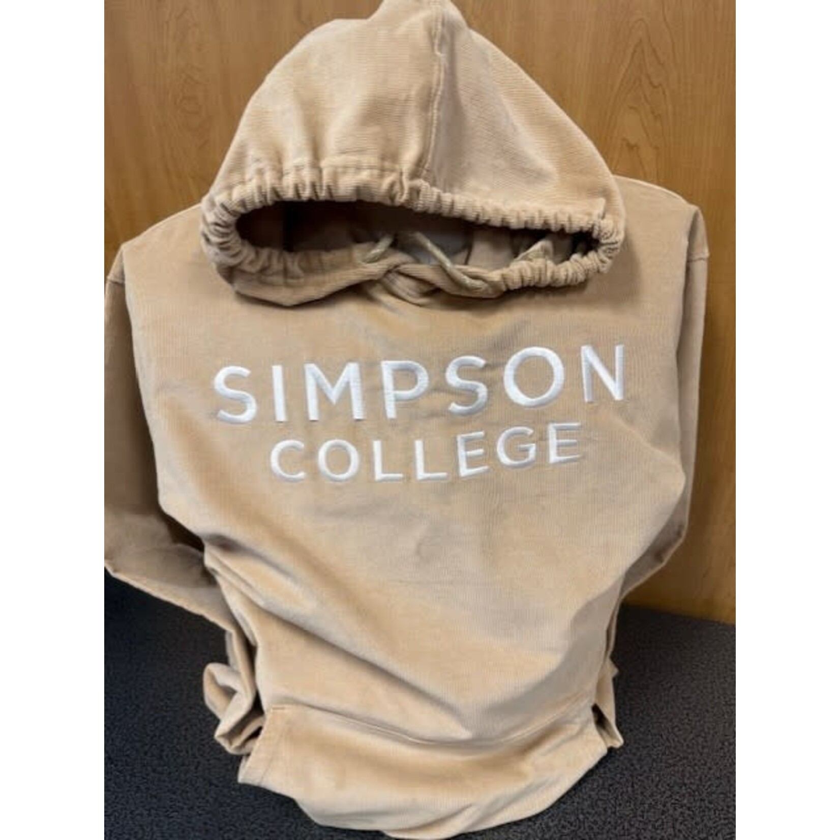 League Simpson College Corduroy Hood Khaki