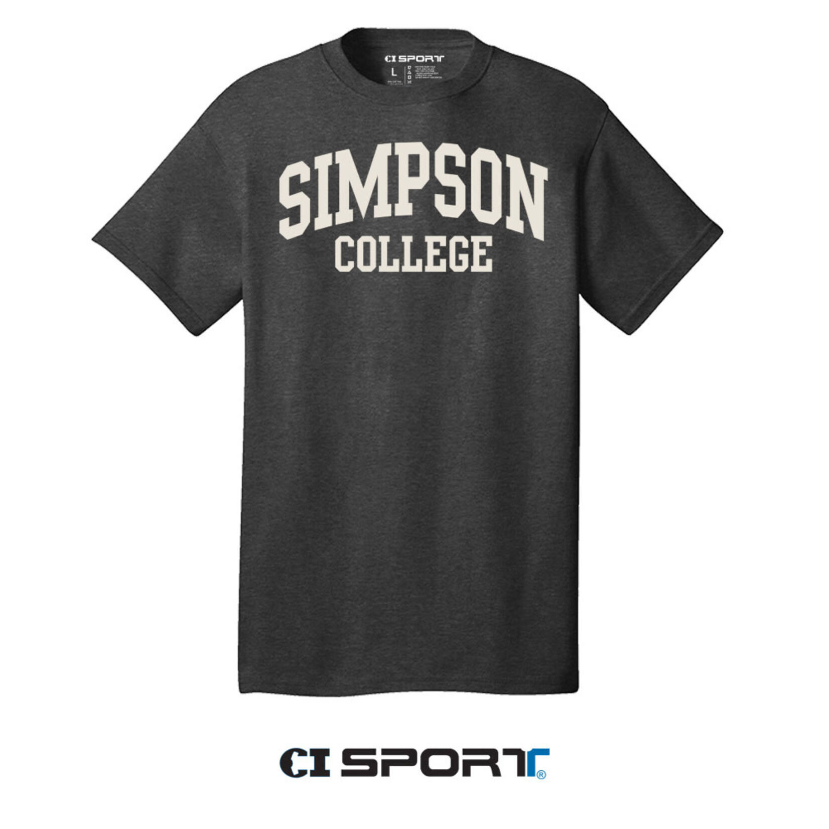CI Sport Core  Cotton Tee Black Heather