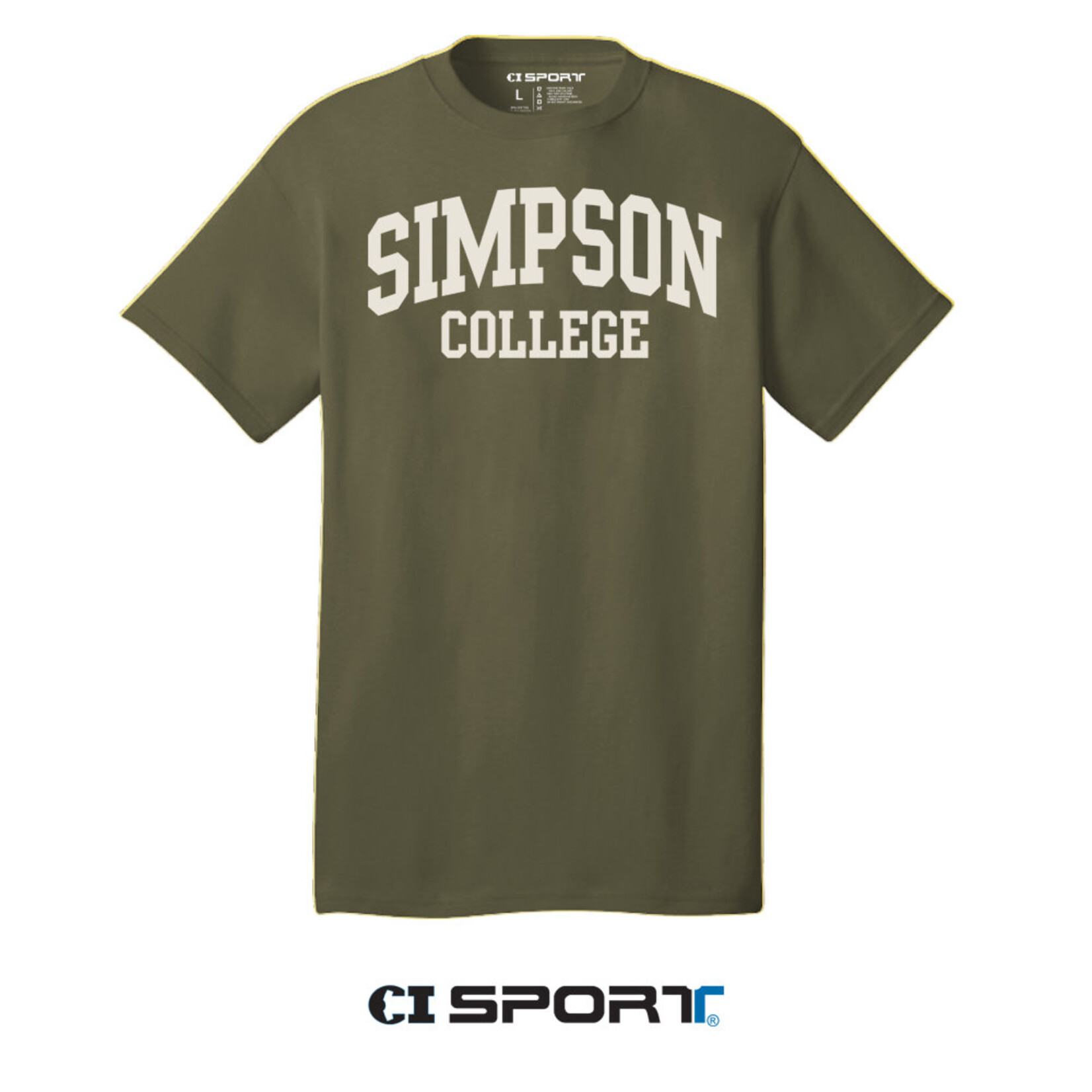 CI Sport Core Cotton Tee Olive