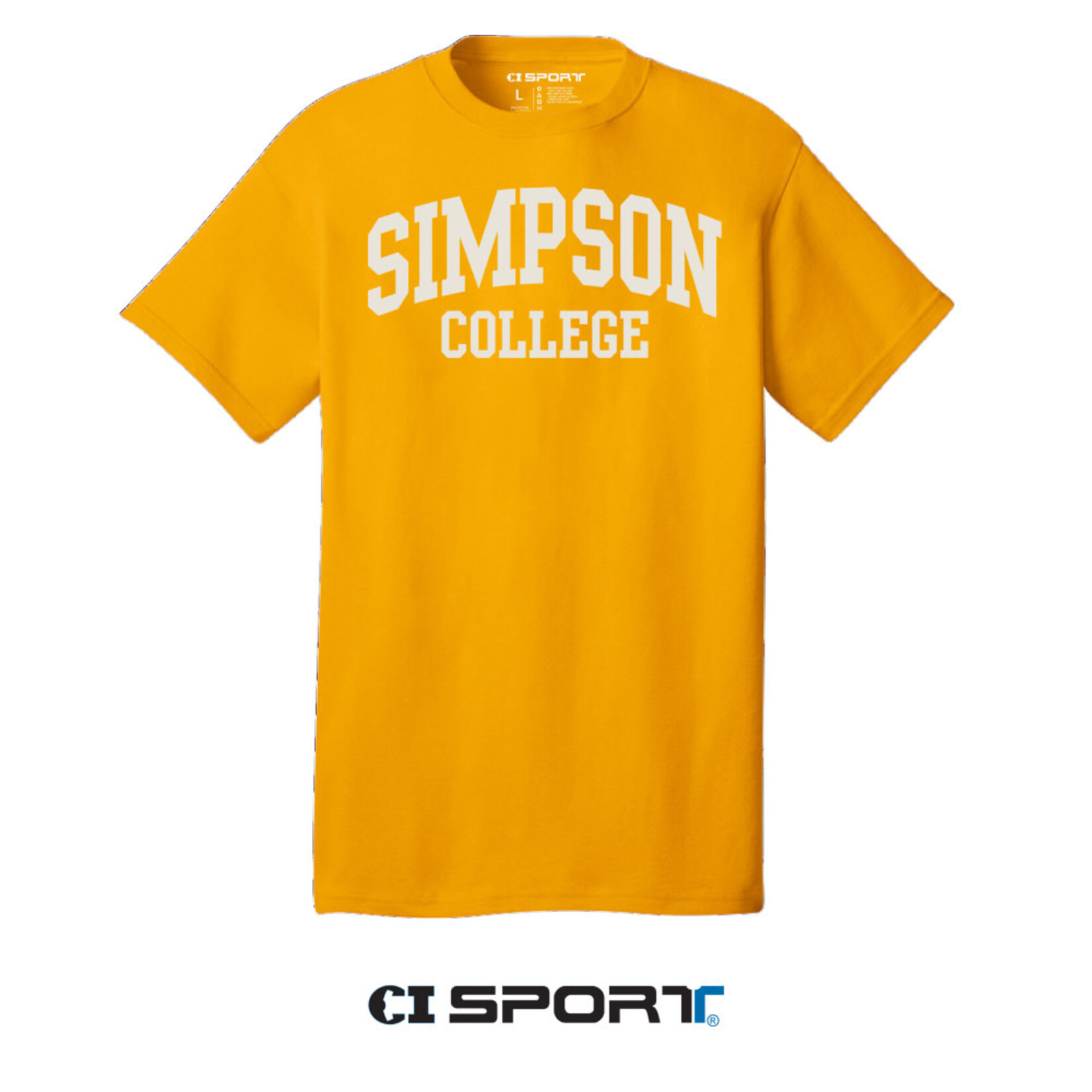 CI Sport Core Cotton Tee Gold