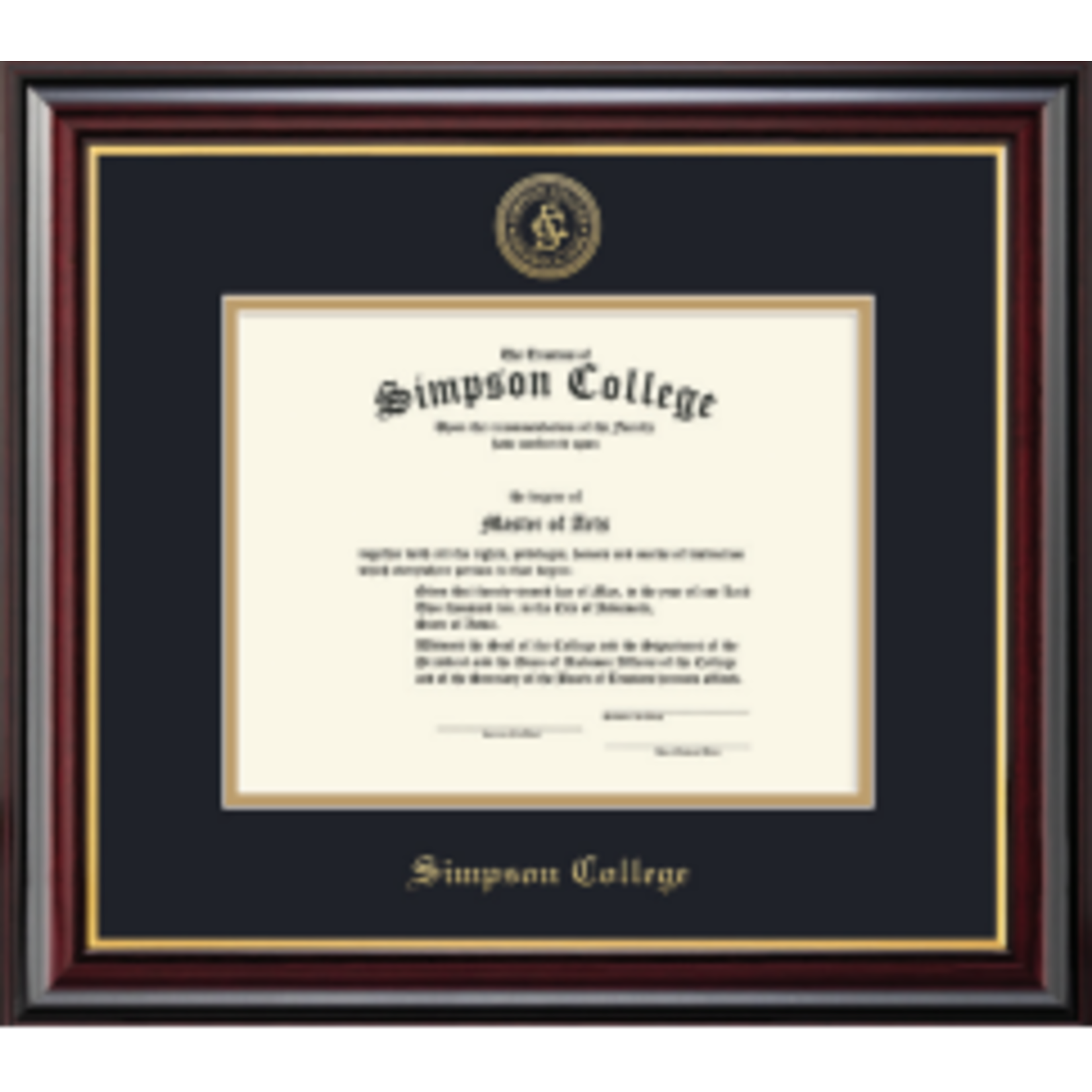Framing Success Windsor Diploma Frame