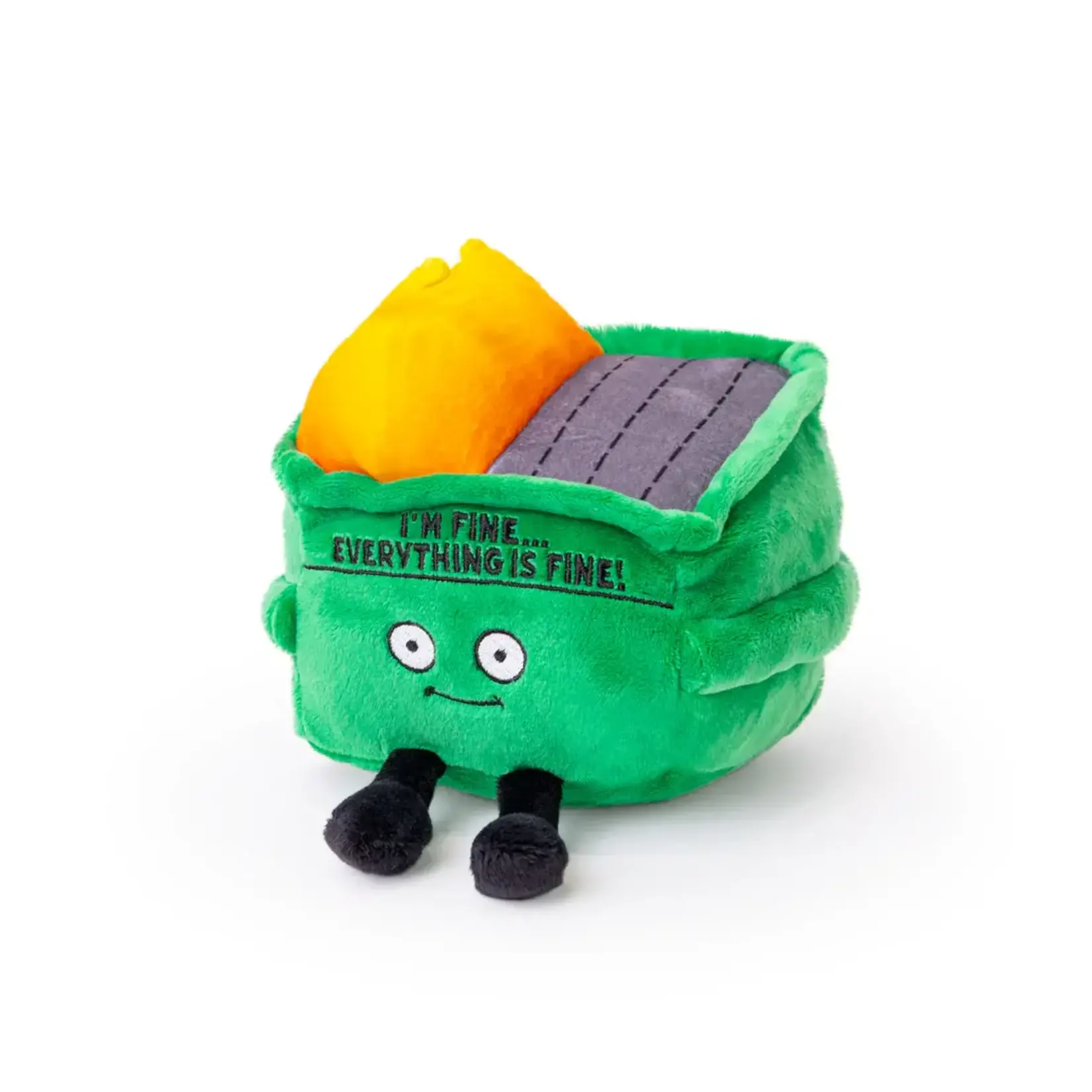 Punchkins Plush Dumpster - Everything is Fine.