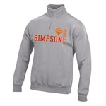 Gear For Sports Big Cotton 1/4 Zip - Oxford Heather