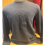 Jack + Sage Embossed Elephant Crew