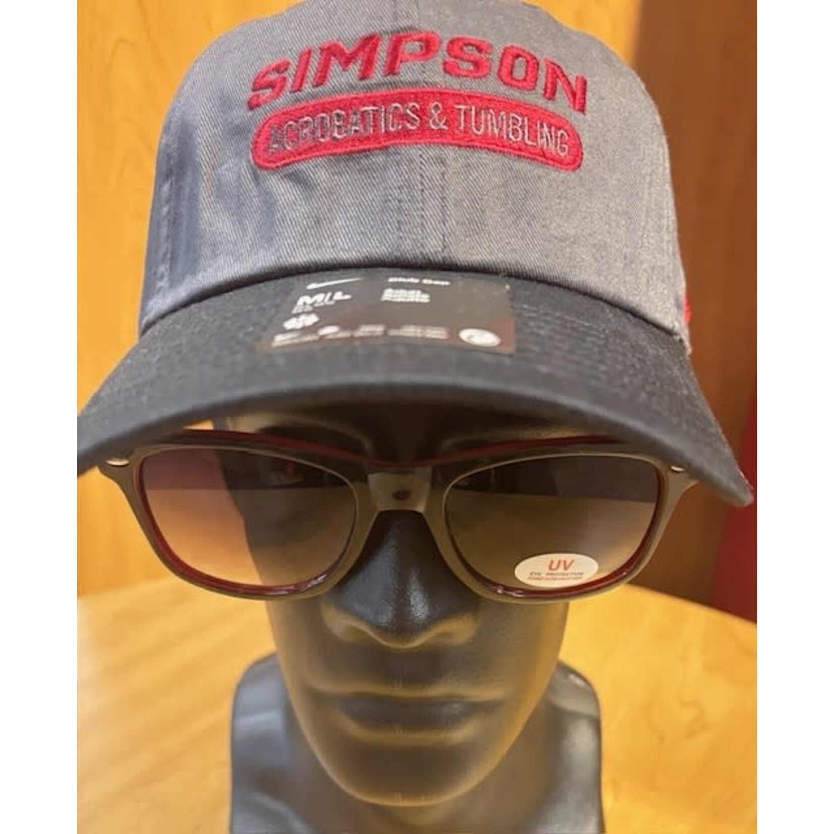 Nike Anthracite Sports Cap - Acrobatics $ Tumbling