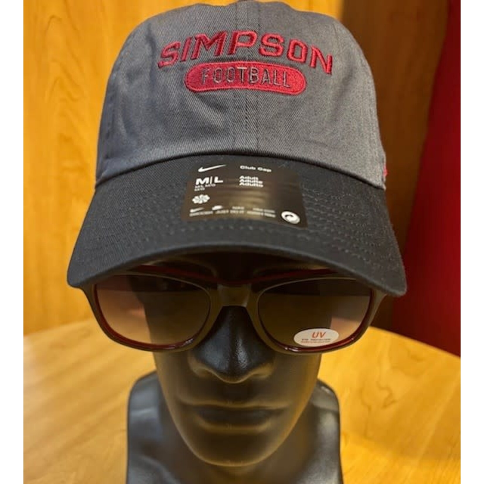 Nike Anthracite Sports Cap - Football