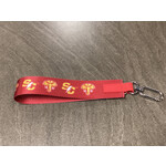Jardine Oversized Key Chain Strap - Red