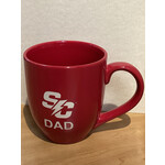 LXG Red Lazer Engraved Dad Bistro Mug