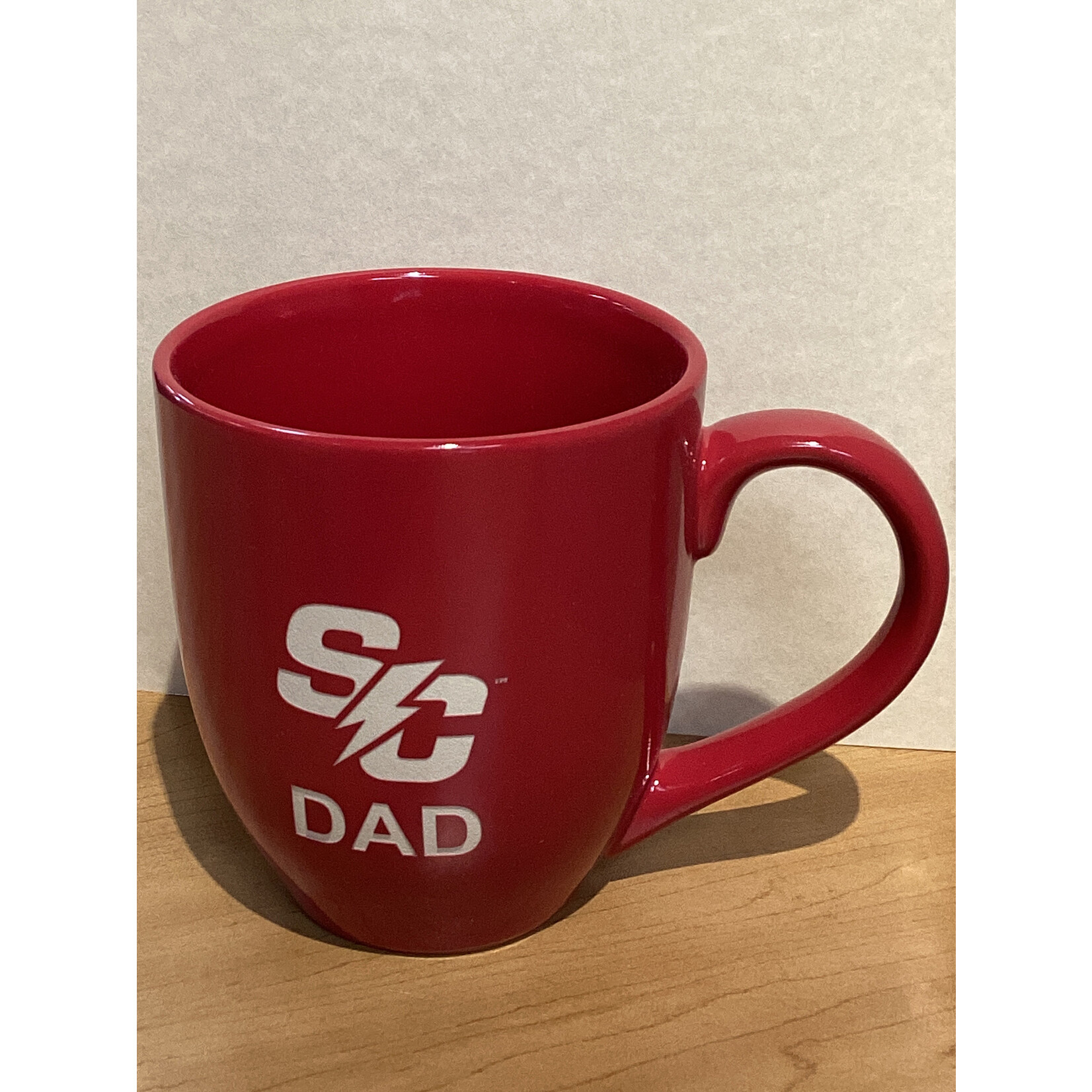 LXG Red Lazer Engraved Dad Bistro Mug