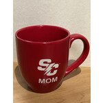 LXG Red Lazer Engraved Mom Bistro Mug