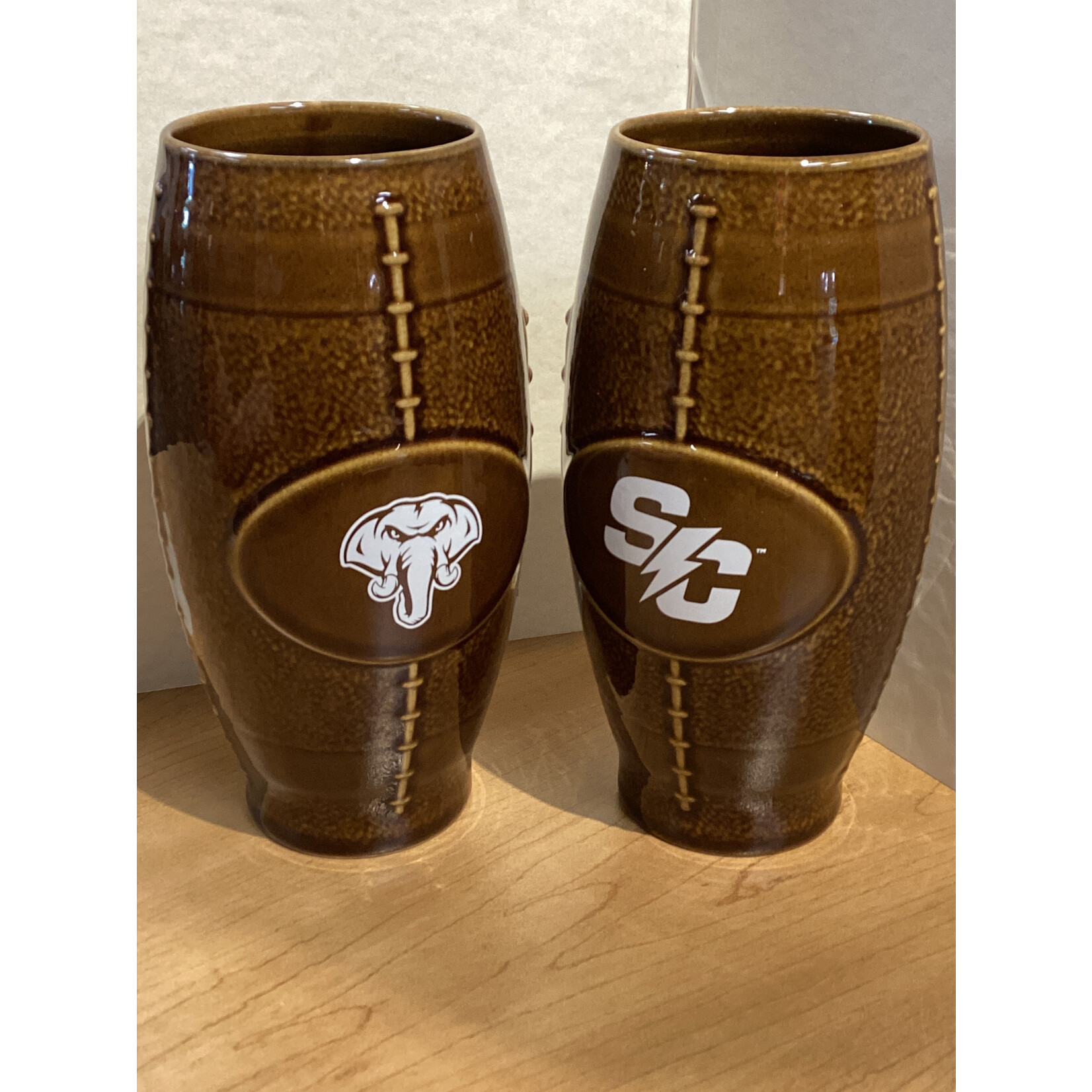 Nordic 21 oz Hickory Football Tumbler