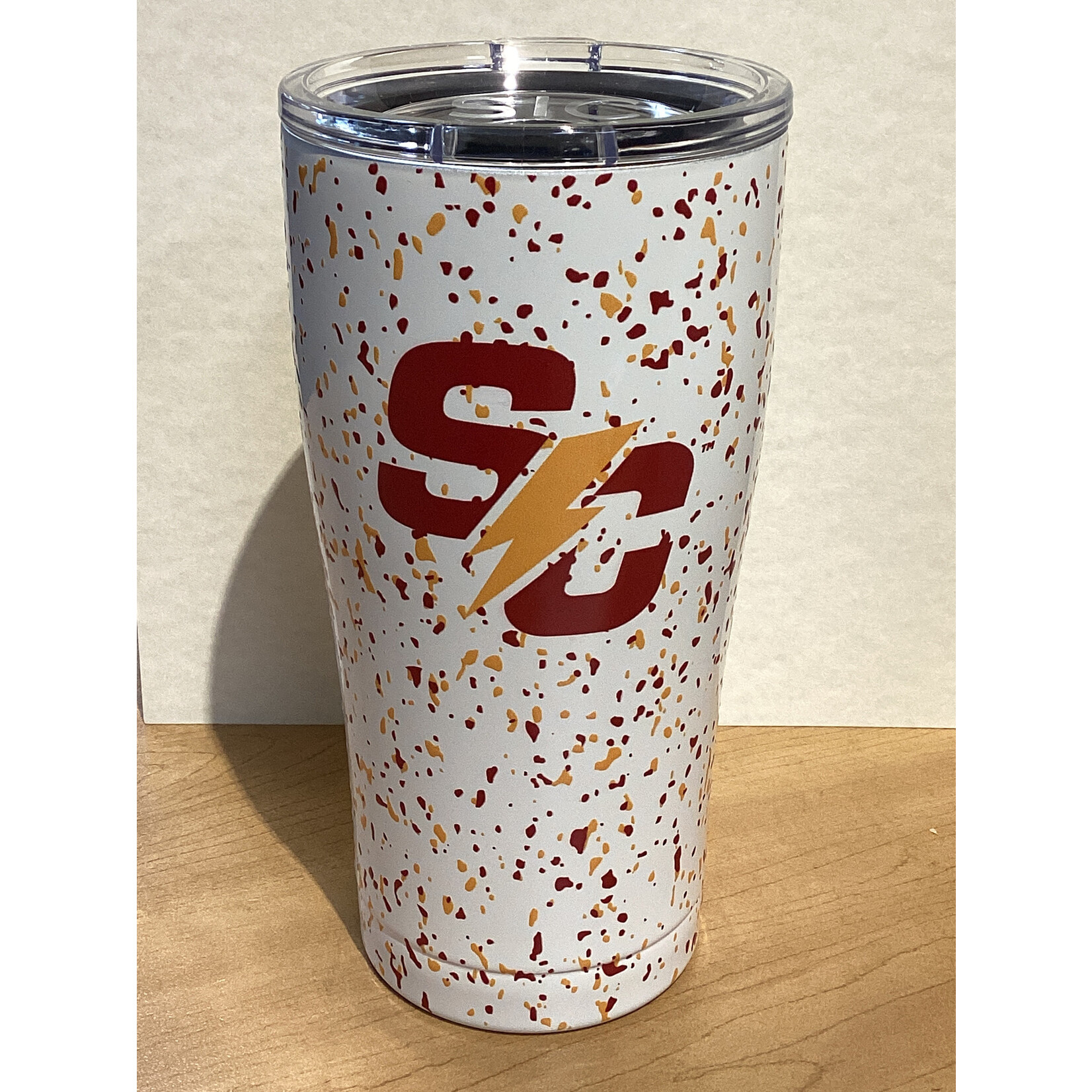 SIC 20 oz Gloss White Sic Tumbler - Simpson Coneftti