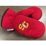 LogoFit Fleece Mittens Lined -  Red