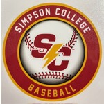 SDS Designs Simpson Baseball Decal