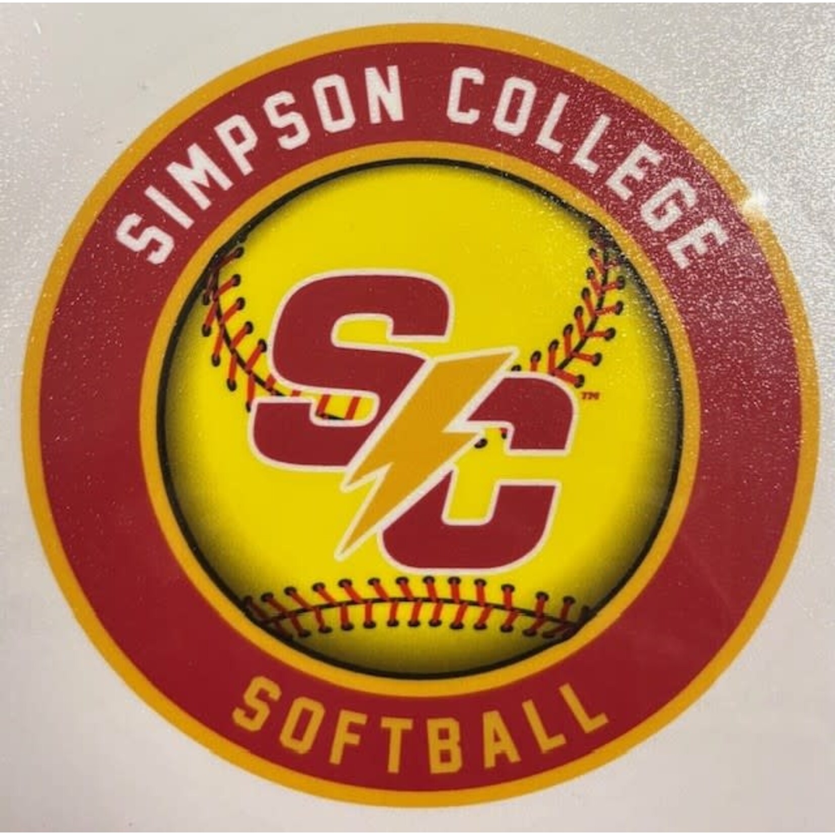 SDS Designs Simpson Softball Decal