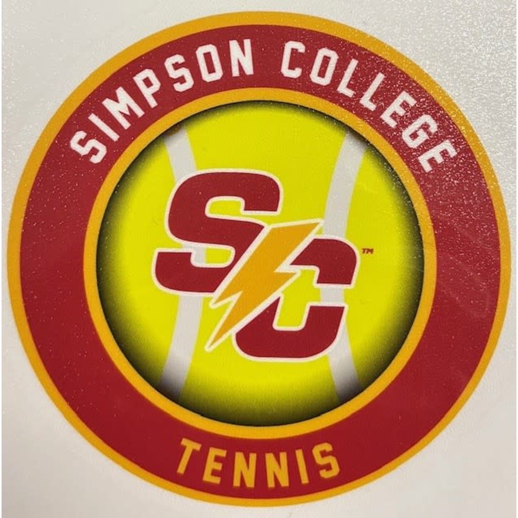 SDS Designs Simpson Tennis Decal