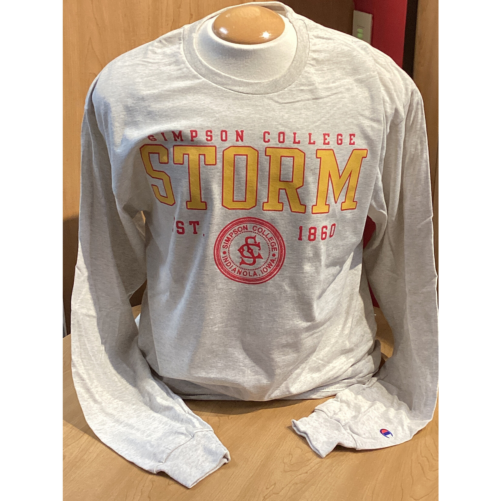 Champion Simpson Seal LS - Oatmeal Heather