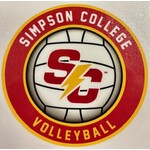 SDS Designs Simpson Volleyball Decal