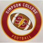 SDS Designs Simpson Football Decal