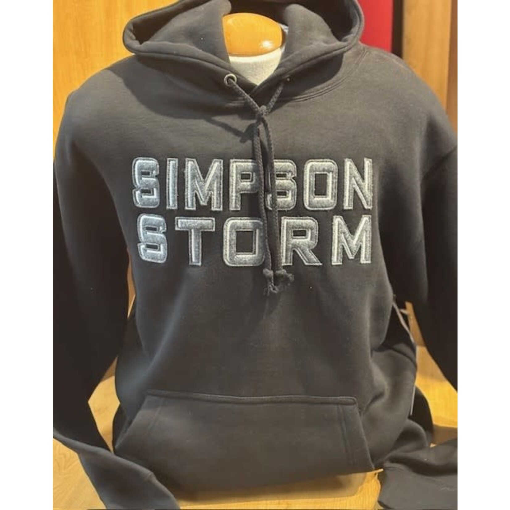 CI Sport Letterman Hoodie - Black