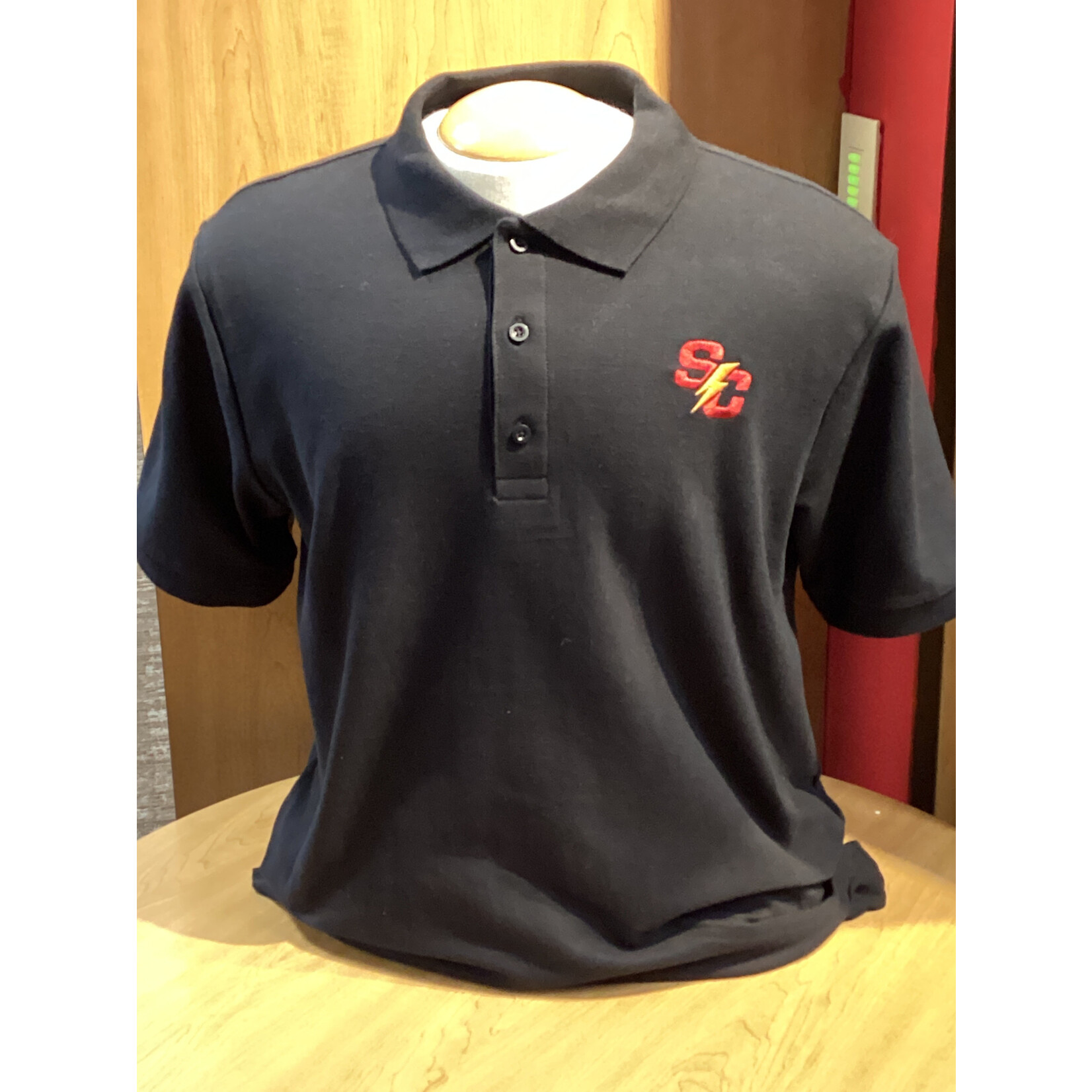 MV Sport Pique Polo - Black