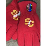 LogoFit Thinsulate Fleece Gloves - Red