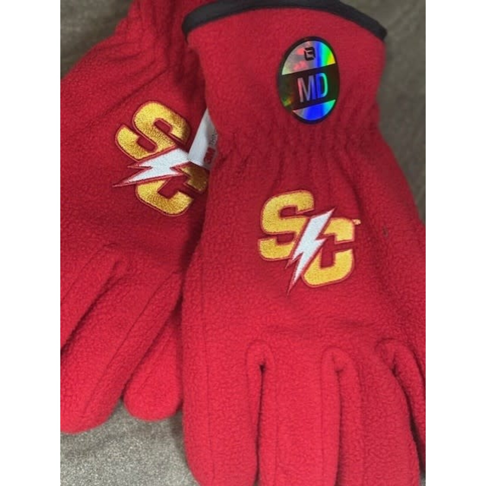 LogoFit Thinsulate Fleece Gloves - Red