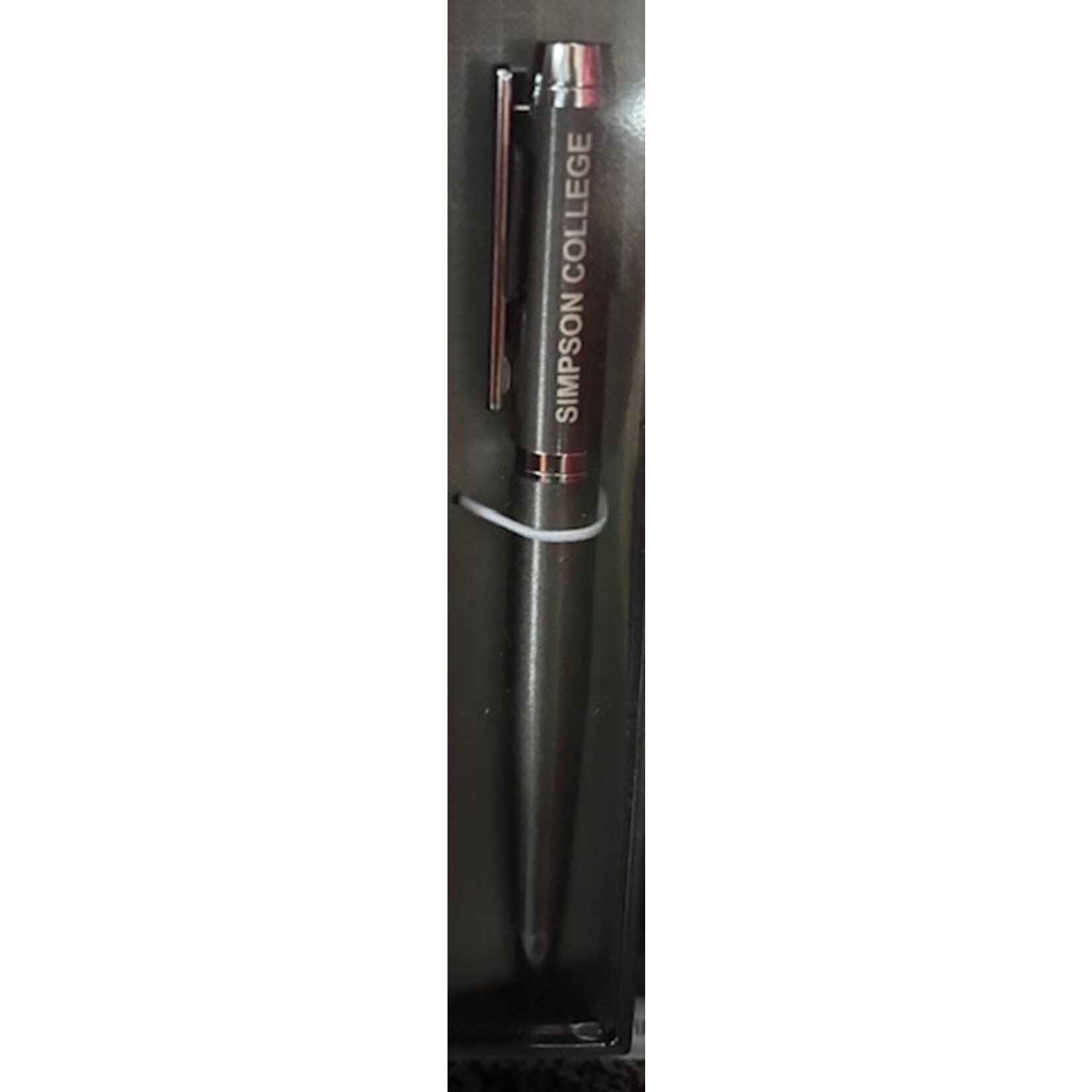 LXG Gunmetal Ridge Refillable Ballpoint Pen