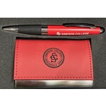 LXG Pen & Business Card Holder Gift Set