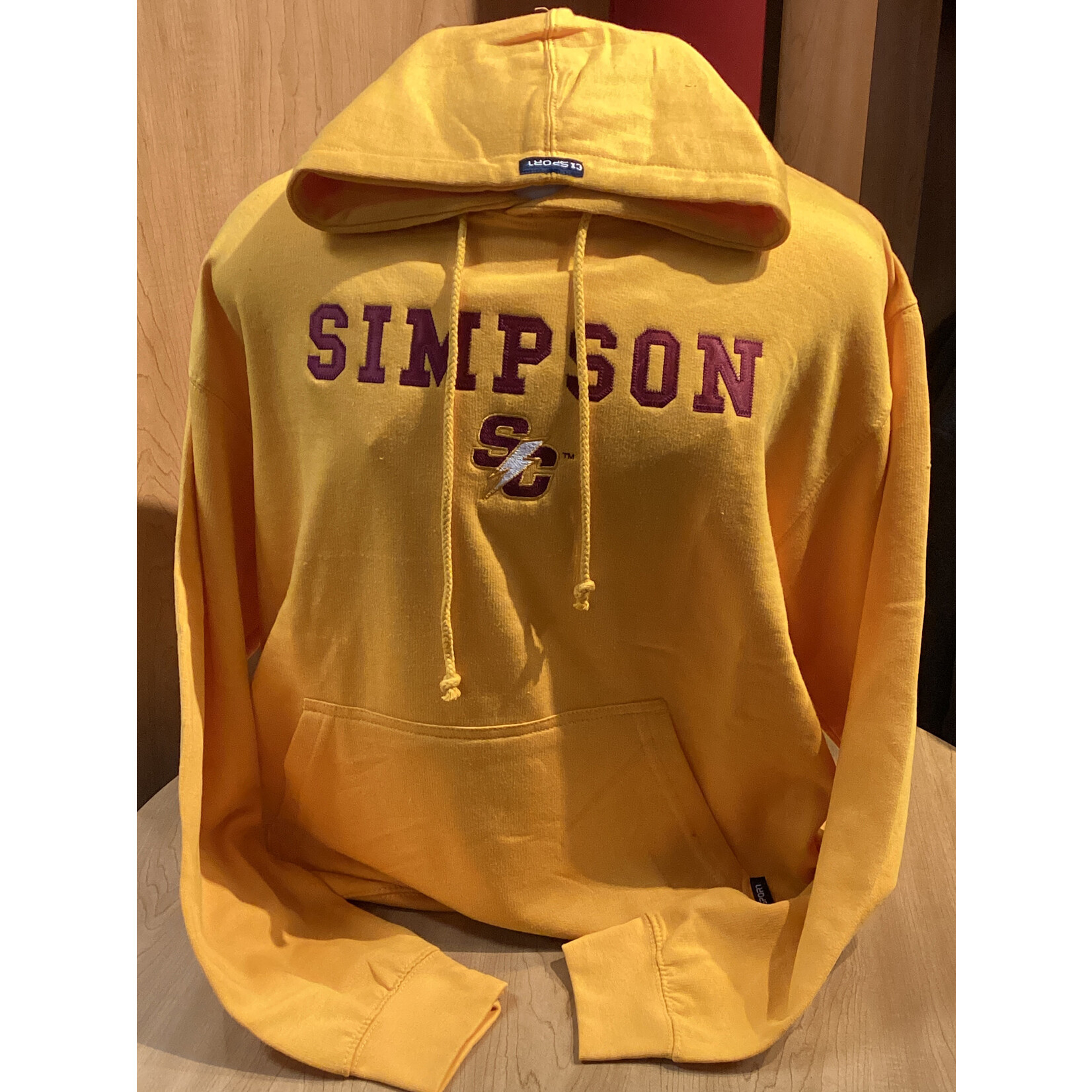 CI Sport Simpson Hoodie - Yellow