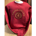 Champion PowerBlend Fleece Crew- Cardinal