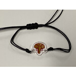 Spirit Products, Ltd Black Cord Bracelet - Elephant Charm