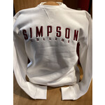 Gear For Sports Big Cotton Tumbled Crew - White