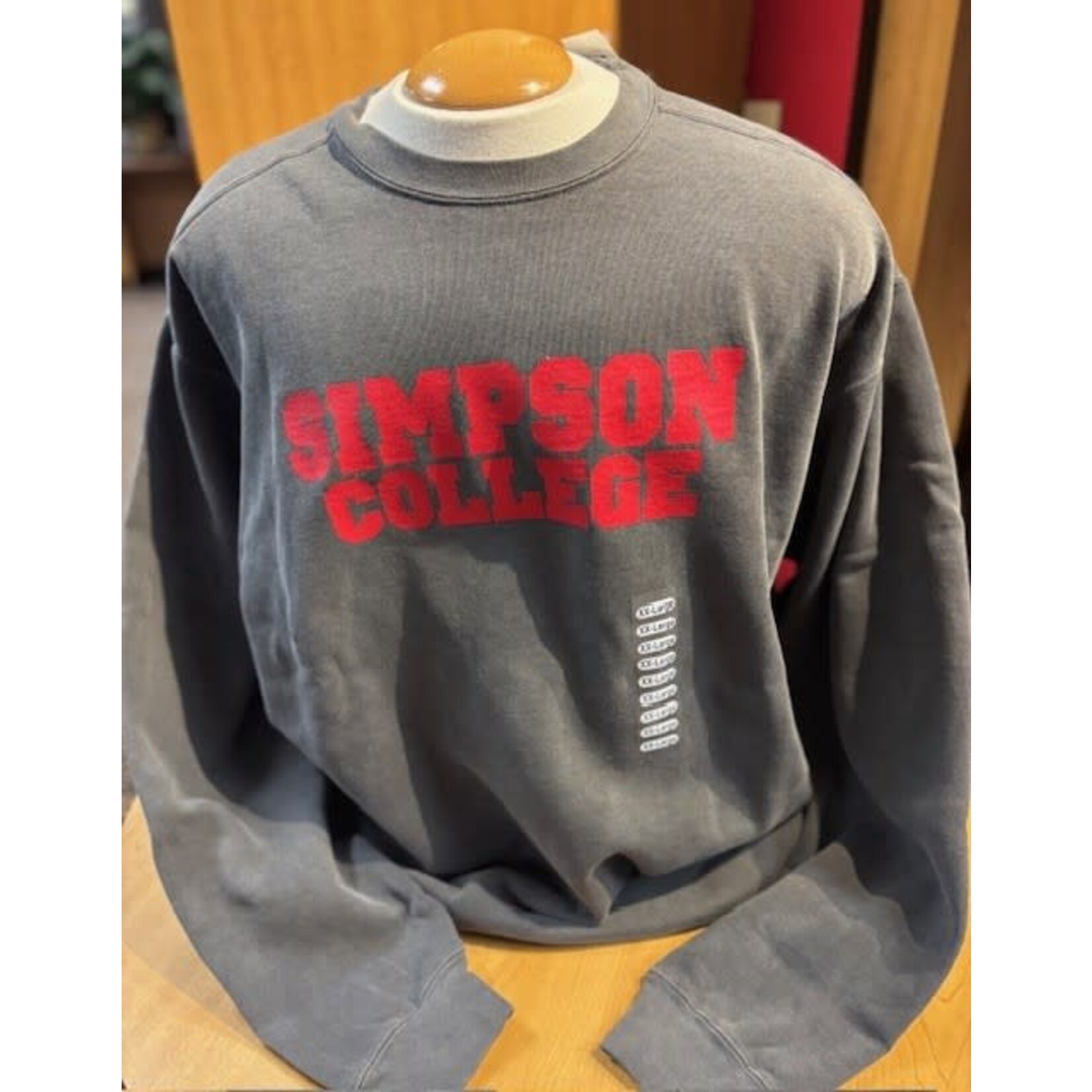 MV Sport Simpson College Crew Pepper