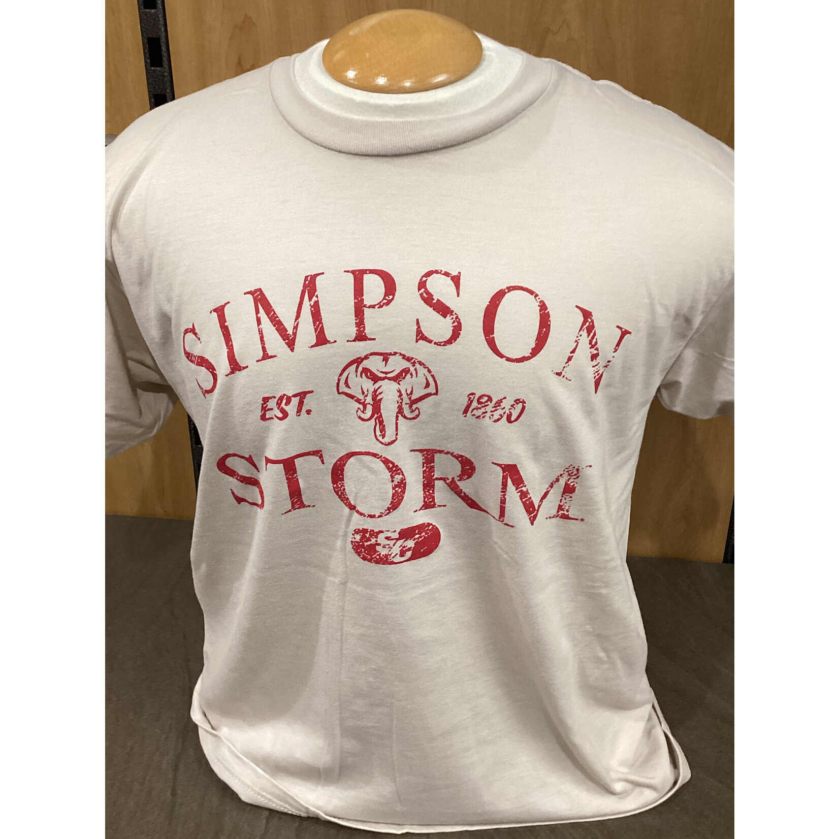 CI Sport Distressed Oatmeal Tee