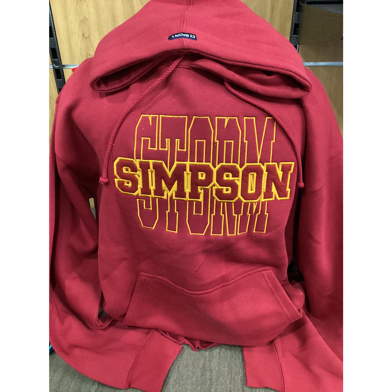 CI Sport SC Pitta Hood - Cardinal