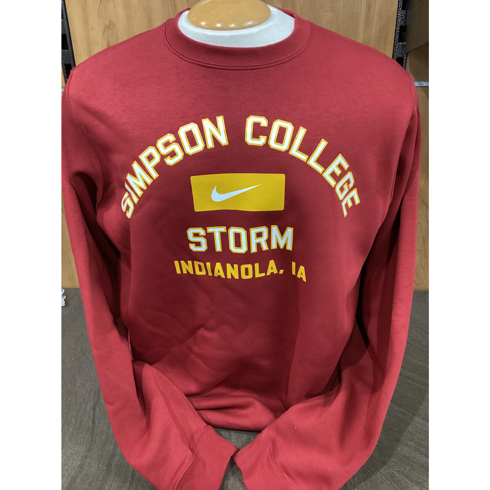 BCS Apparel SC Home Arc Crew - Crimson
