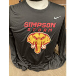 Nike CC Dryfit LS - Black