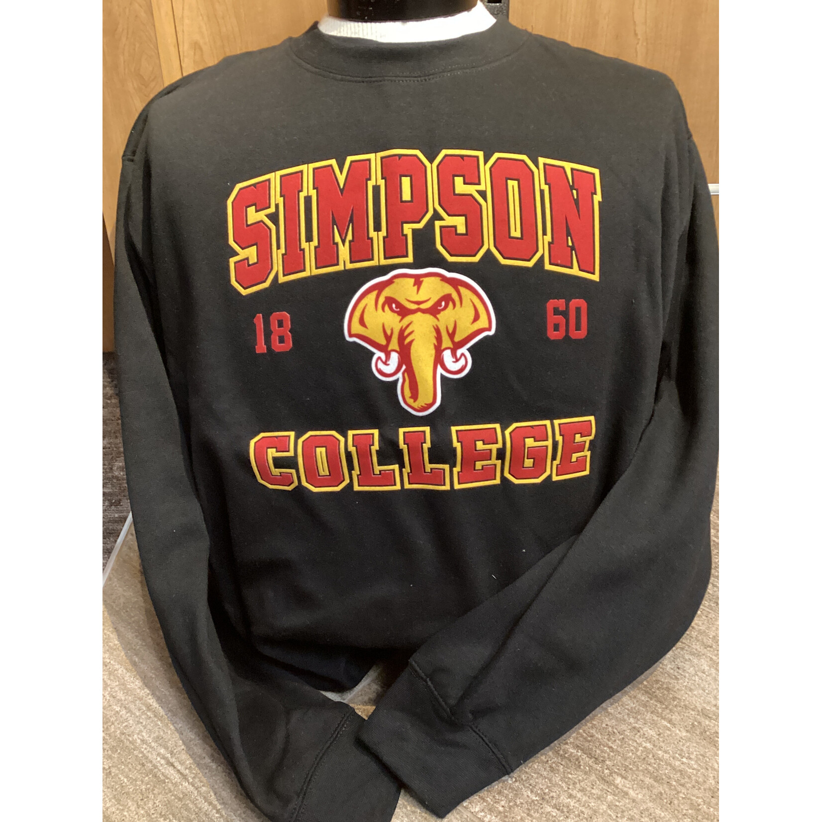 CI Sport Felt Prints Crew - Black