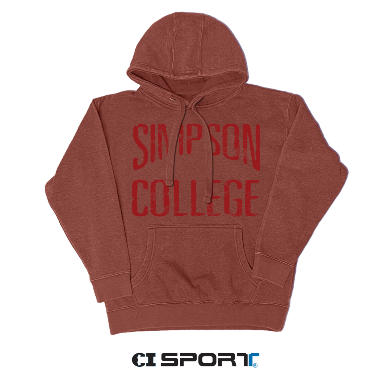 CI Sport Throwback Hoodie - Rust