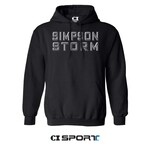 CI Sport Letterman Hoodie - Black