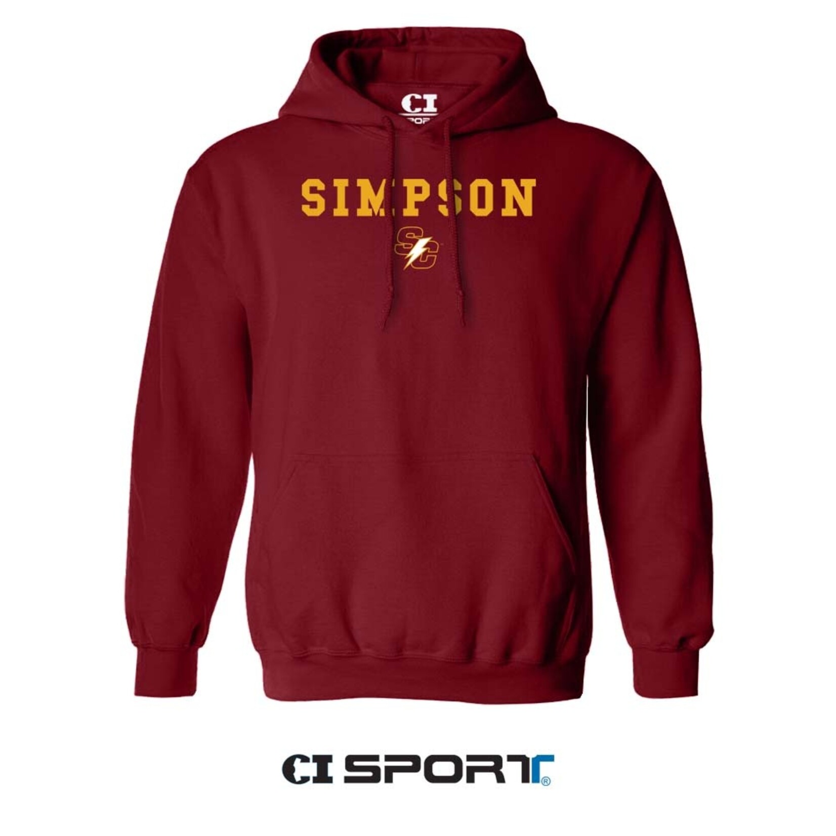 CI Sport Simpson Hoodie - Cardinal