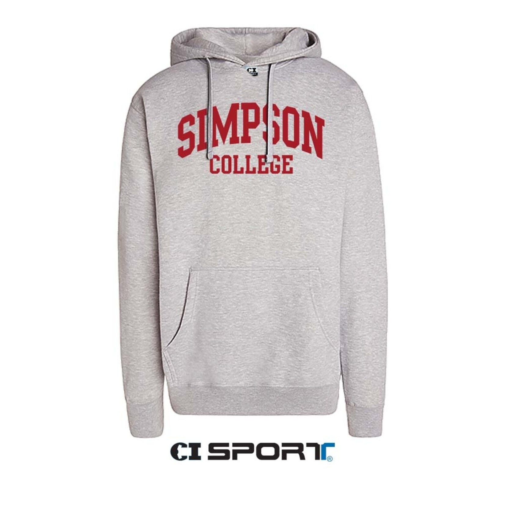 Zuni Sport Wear Hoodie - Heather Grey