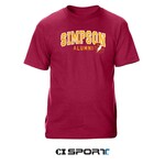 CI Sport Simpson Alumni Tee - Cardinal