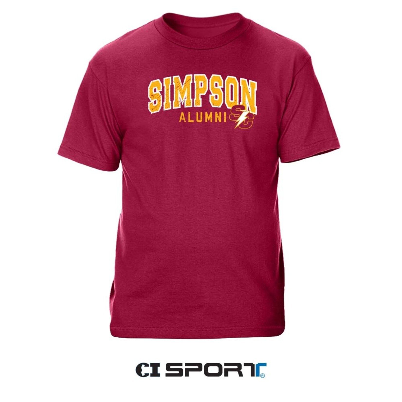CI Sport Simpson Alumni Tee - Cardinal