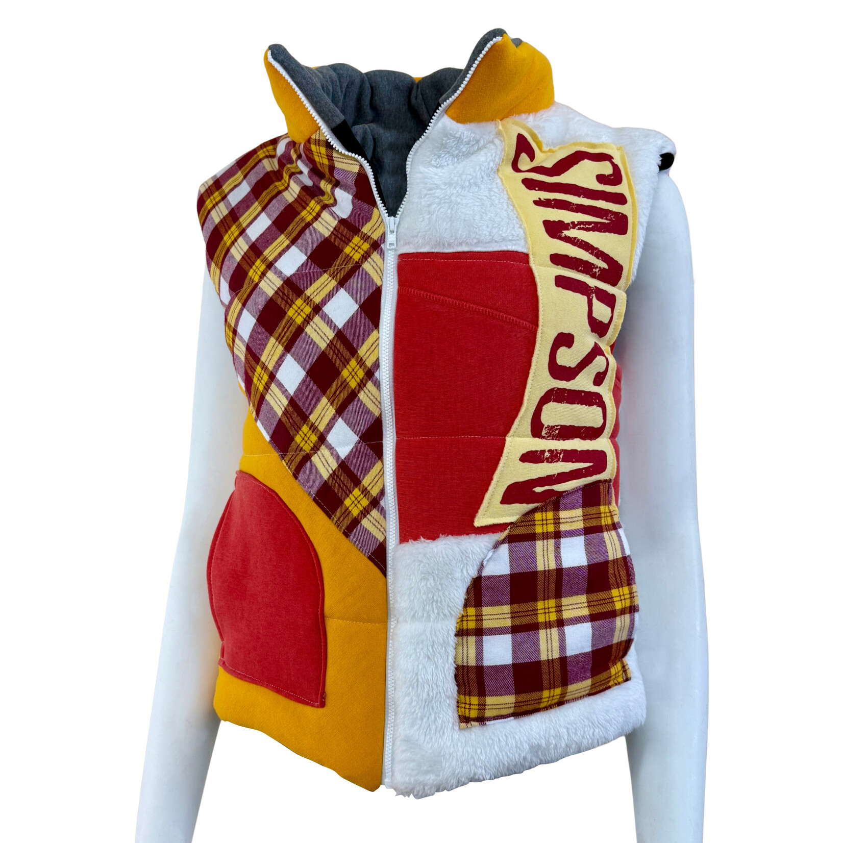 Refried Apparel Unisex Puffer Vest (X-Large)