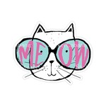 Sticker Cabana MEOW Sunglasses