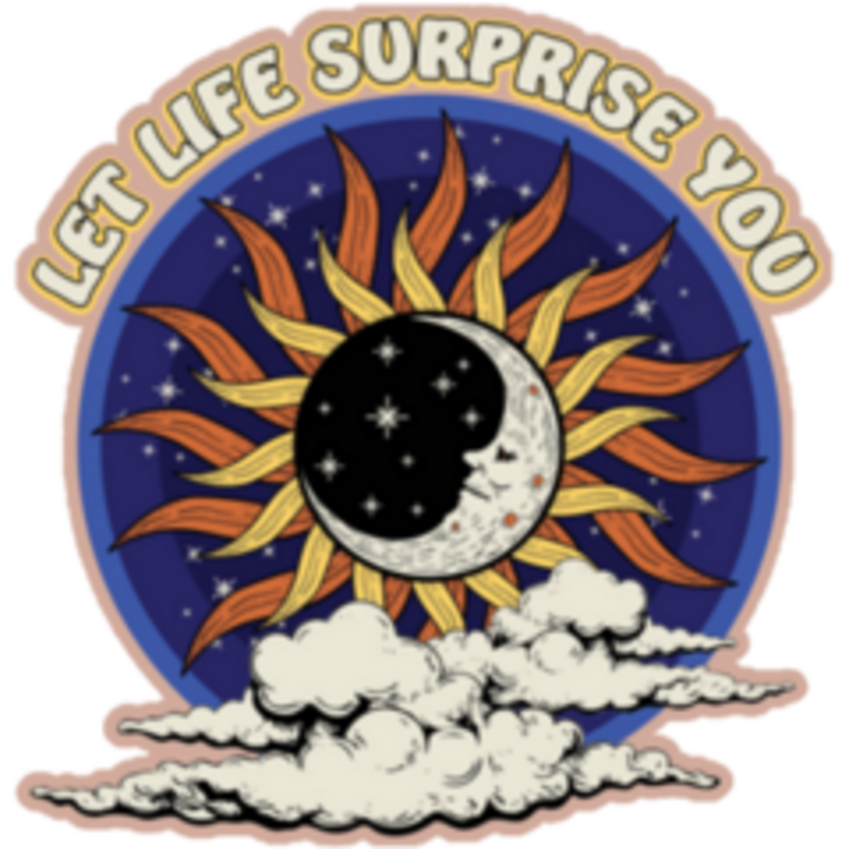 Sticker Cabana Let Life Surprise You Sticker