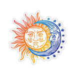 Sticker Cabana Yellow Sun and Blue Moon Sticker