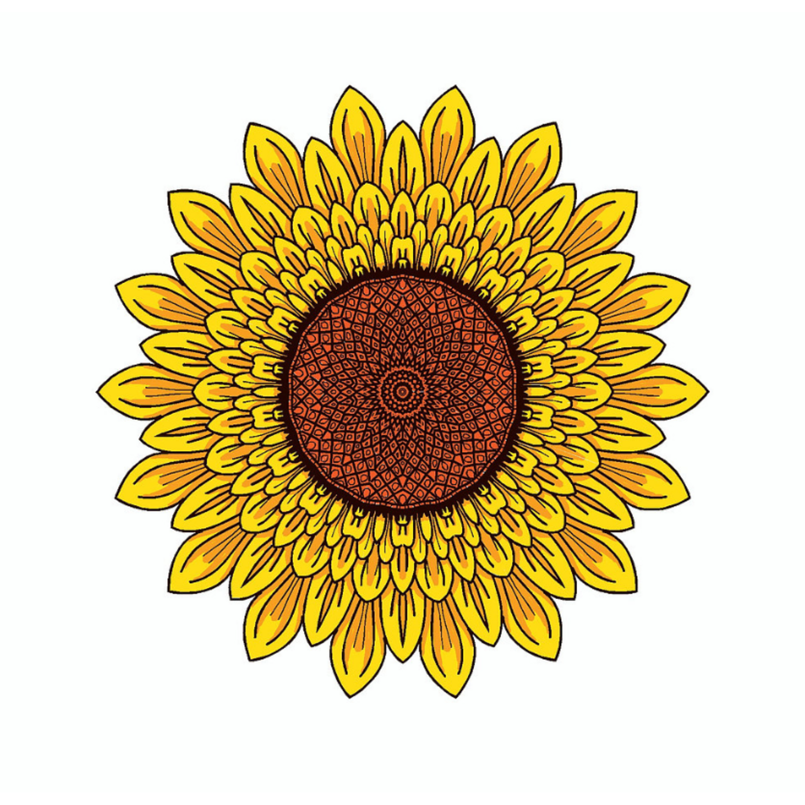 Sticker Cabana Sunflower